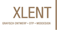 Dit is het logo van XLent grafisch ontwerp, dtp en webdesign